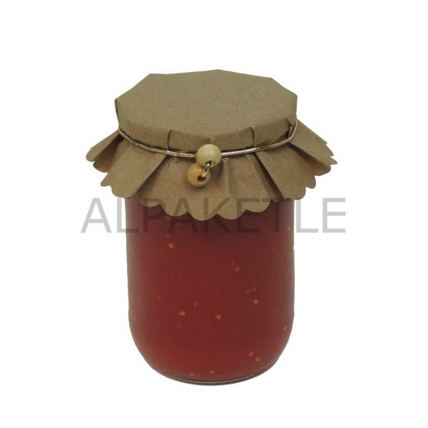 165 MM BASKISIZ KRAFT KAVANOZ ŞAPKASI ( 1000 ADET )